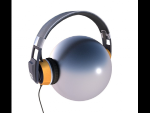 headphone from sennheiser urbanite 3D Model