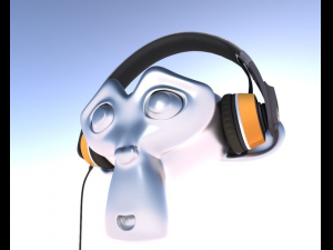 headphone from sennheiser urbanite 3D Model