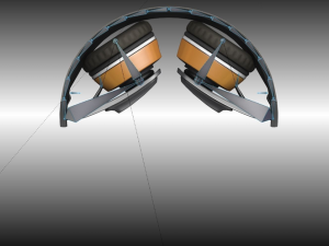 headphone from sennheiser urbanite 3D Model