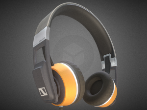 headphone from sennheiser urbanite 3D Model