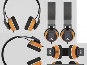 headphone from sennheiser urbanite 3D Model