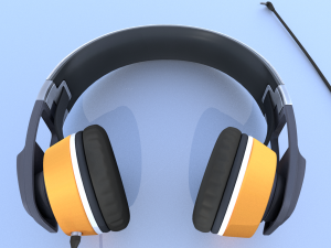 headphone from sennheiser urbanite 3D Model