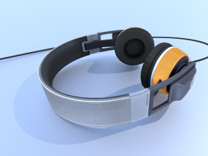 headphone from sennheiser urbanite 3D Model