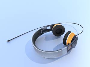 headphone from sennheiser urbanite 3D Model