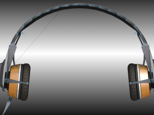 headphone from sennheiser urbanite 3D Model