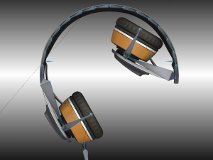 headphone from sennheiser urbanite 3D Model