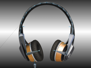 headphone from sennheiser urbanite 3D Model