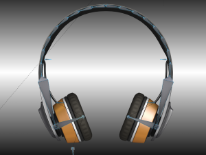 headphone from sennheiser urbanite 3D Model