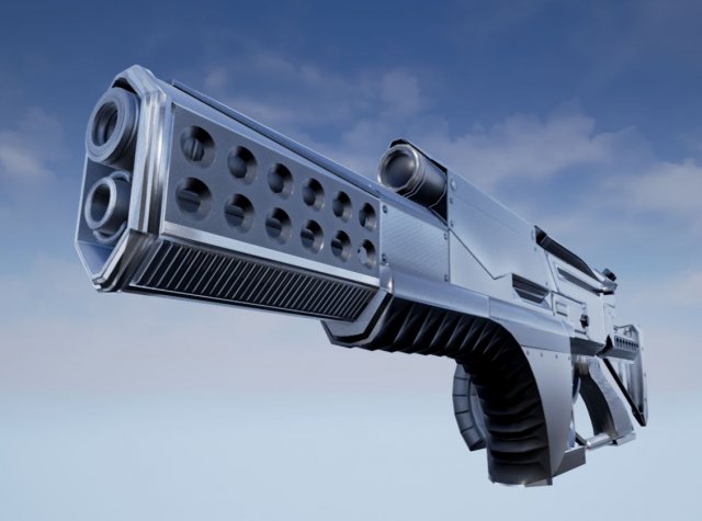 futuristic 3D Model .c4d .max .obj .3ds .fbx .stl .blend 