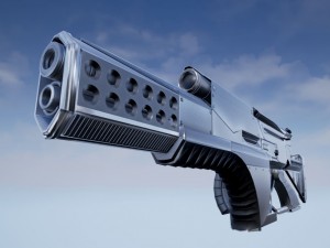 futuristic 3D Model