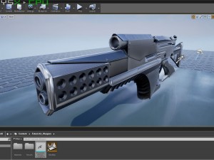 futuristic 3D Model