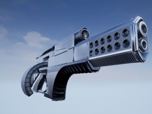 futuristic 3D Model
