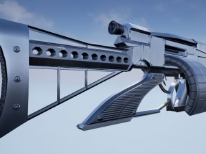futuristic 3D Model