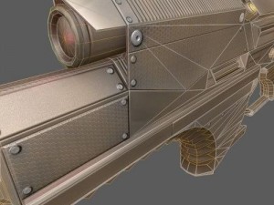 futuristic 3D Model