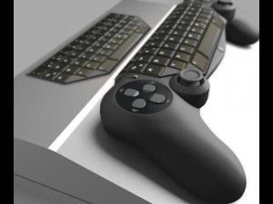 gamepad keyboard hybrid idea 3D Model