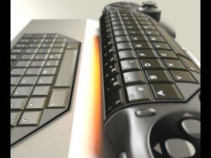 gamepad keyboard hybrid idea 3D 모델