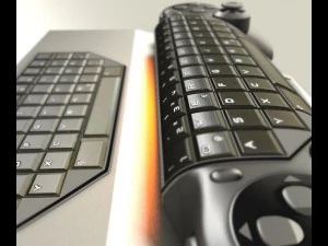 gamepad keyboard hybrid idea 3D Model