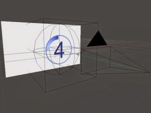 video countdown 5 4 3 2 1 3D Model