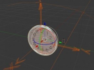 animated wall clock 3D Model