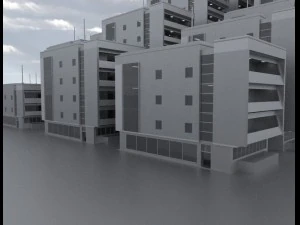 array house example 3D Model