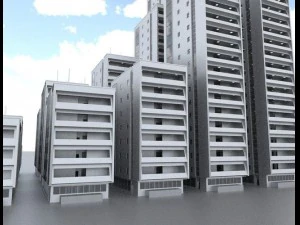 array house example 3D Model