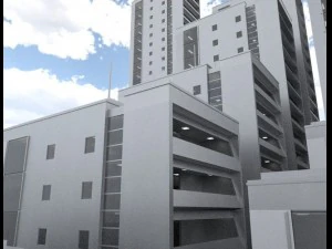 array house example 3D Model