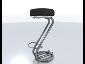barstool Model 3D