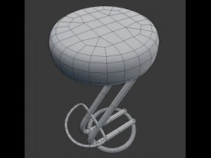 barstool 3D Model