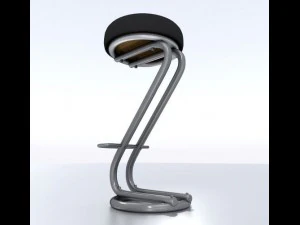 barstool 3D Model