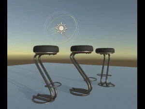 barstool 3D Model