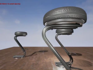 barstool 3D Model