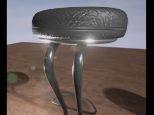 barstool 3D Модель