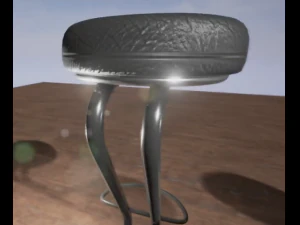 barstool 3D Model