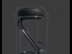 barstool 3D Модель