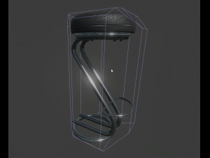 barstool 3D Модель