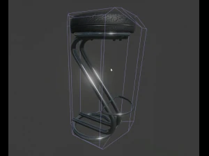 barstool 3D Model