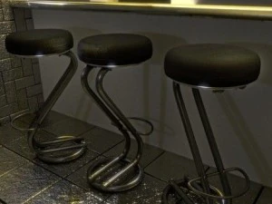 barstool 3D Model