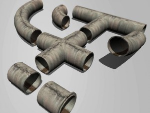 sewerage construction kit 3D Model
