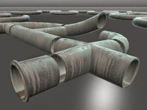 sewerage construction kit Modelo 3D