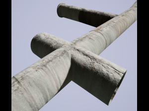 sewerage construction kit Modelo 3D