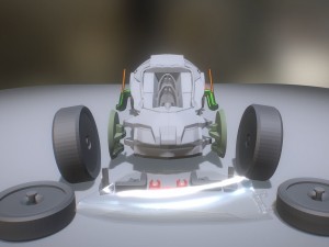 futuristic car 3d-print 3D Print Model