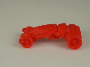 futuristic car 3d-print Modello di stampa 3D