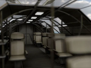 transporte futurista Modelo 3D