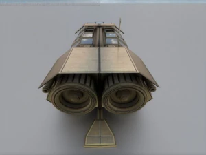 transporte futurista Modelo 3D