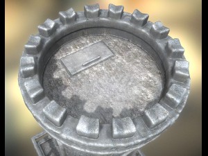 medieval guardtower 3D Model
