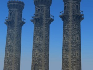 medieval guardtower 3D Model