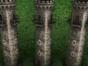 medieval guardtower 3D Model
