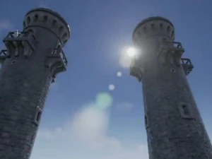 torre di guardia medievale Modello 3D
