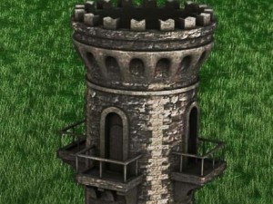 medieval guardtower 3D Model