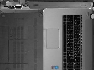 hp notebook low poly Model 3D
